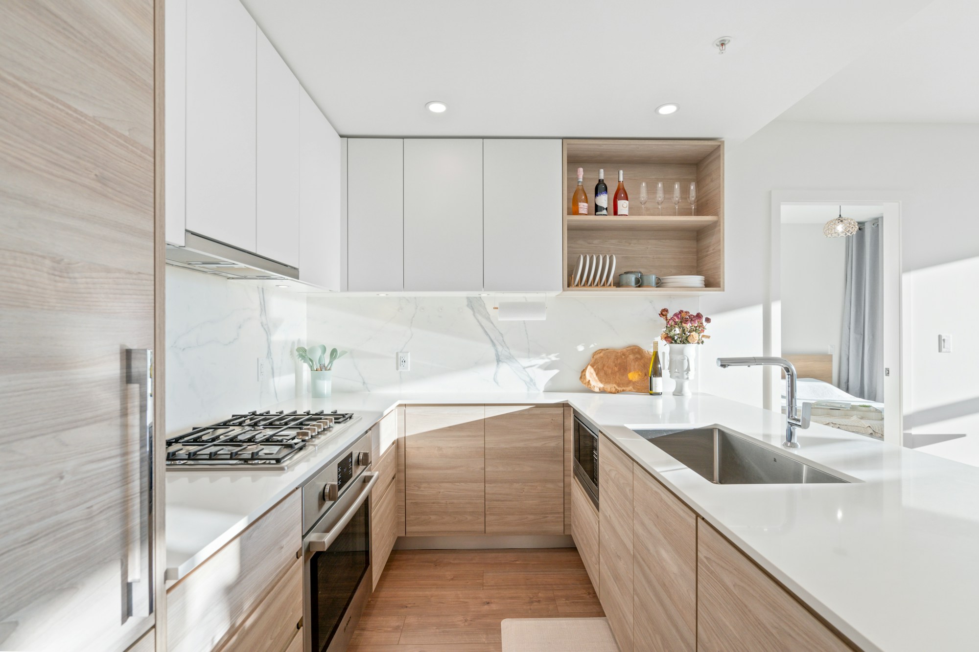 Contemporary kitchen interior for design inspiration